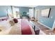 Comfortable bedroom with large windows and attractive decor elements at 313 Knotty Wood Dr # 79, Monroe, NC 28110
