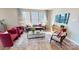 Cozy living room with modern decor, a stylish rug, and lots of natural light at 313 Knotty Wood Dr # 79, Monroe, NC 28110