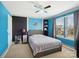 The bedroom boasts colorful accents and playful decor, creating a vibrant and energetic space at 8137 Bryson Rd, Fort Mill, SC 29707