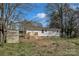 Backyard features a new wood deck and storage shed at 1034 Marietta St, Charlotte, NC 28214