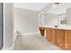 Neutral bathroom with a tub, a vanity, and a tiled floor at 119 Tilton Dr, Mooresville, NC 28115