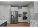 Well-equipped kitchen featuring stainless steel appliances and ample storage space at 12619 Old Westbury Dr, Cornelius, NC 28031