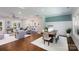 Open floor plan with easy access to the dining room, kitchen and living room at 1300 Aragon Beach Rd, Rock Hill, SC 29732