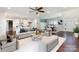 Inviting living area showcasing hardwood floors and neutral tones and an open floor plan at 1300 Aragon Beach Rd, Rock Hill, SC 29732