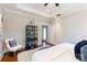 Relaxing main bedroom features great natural light, decor, and an ensuite bathroom at 1300 Aragon Beach Rd, Rock Hill, SC 29732