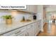 Kitchen counter featuring granite countertops and stylish backsplash at 140 Asmodean Ln, Troutman, NC 28166