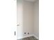 Laundry room with hookups, and neutral walls, ready for appliances at 1432 Blackbird Dr, Clover, SC 29710