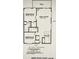 Detailed floor plan with dimensions for each room showcasing bedrooms, great room, kitchen, and deck at 18009 Kings Point Dr # C, Cornelius, NC 28031