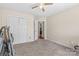 Neutral bedroom with double closets and carpet flooring at 2341 Shannon Dr, Belmont, NC 28012