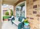 Inviting front porch with comfortable seating, perfect for enjoying the outdoors at 2342 Wesley Landing Rd, Waxhaw, NC 28173