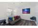 Inviting living room with colorful pillows, large windows, and modern decor at 3124 Berry Creek Rd, Charlotte, NC 28214