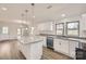 Modern kitchen with granite countertops and white cabinetry, and stainless steel dishwasher at 3225 Liberty Rd, Gold Hill, NC 28071