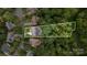 Drone angle of property. Perfect for buyers looking for secluded paradise in nature at 4012 Cambridge Hill Ln, Charlotte, NC 28270