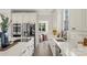 Well-equipped kitchen with stainless steel appliances, an island, and plenty of counter space at 4012 Cambridge Hill Ln, Charlotte, NC 28270