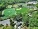 Stunning home with mature trees, and easy access to nearby sport fields, enhancing the community appeal at 4601 Crooked Oak Ln, Charlotte, NC 28226