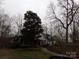 Home exterior featuring a covered porch, mature trees, and partial view of the lawn at 7218 Alexander Farm Rd, Monroe, NC 28110