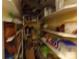 Walk-in pantry featuring shelving filled with pantry items at 7218 Alexander Farm Rd, Monroe, NC 28110
