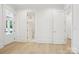 Spacious bedroom with a glass door that leads to a pool at 8813 Graham Rd, Denver, NC 28037
