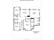Second floor plan featuring multiple bedrooms, a bonus room, and ample closet space at 9007 Raven Top Dr, Mint Hill, NC 28227
