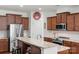 Beautiful kitchen with granite countertops, stainless steel appliances, and wooden cabinets at 9017 Lanark Ln, Fort Mill, SC 29707