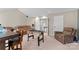 Finished basement with foosball table, comfortable seating, and modern design at 11523 Warfield Ave, Huntersville, NC 28078