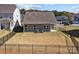 Large backyard with privacy fence and newly installed grass at 197 Tetcott St, Mooresville, NC 28115