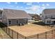 Large, fenced backyard, perfect for outdoor entertaining and relaxation at 197 Tetcott St, Mooresville, NC 28115