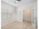 Bedroom featuring hardwood floors, a ceiling fan, and french doors at 2039 Morning Gold Dr, Maiden, NC 28650