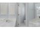 Well-lit bathroom showcasing a clean design with a vanity sink and toilet at 3109 Savannah Hills Dr, Matthews, NC 28105