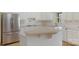 Kitchen featuring stainless steel appliances, ample counter space, and white cabinets at 3109 Savannah Hills Dr, Matthews, NC 28105