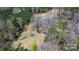 Aerial view of the property among the trees at 3407 14Th Sw Ave, Hickory, NC 28602