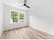 Bedroom with a ceiling fan and large window at 506 Legrand St, Shelby, NC 28150