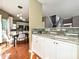 Updated kitchen and dining area showcasing modern finishes and natural light at 557 S Portman Ln, Fort Mill, SC 29708