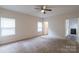 Expansive main bedroom featuring bright windows and easy access to a full ensuite bathroom at 1415 Troon Dr, Salisbury, NC 28144