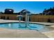 A fun splash pad area with mushroom water features offers entertainment in the community pool for younger children to enjoy at 154 Rooster Tail Ln, Troutman, NC 28166