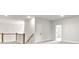 An upper hallway features neutral walls and carpeted floors at 3050 Tramore Dr, Harrisburg, NC 28075