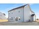 Exterior of a two-story home with gray siding and a patio at 32586 Millingport Rd # 7147, New London, NC 28127