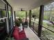 Inviting porch with comfortable seating, perfect for enjoying the landscaped views at 3707 Banyon Nw Ct, Concord, NC 28027