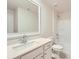 Bathroom features a single vanity, bathtub/shower combination, and modern fixtures at 3886 Horsham St, Indian Land, SC 29707