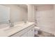 Bathroom with double sinks, a large mirror, and a tub and shower combo at 4171 Skyboat Cir, Fort Mill, SC 29715