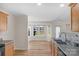 Kitchen featuring views to a breakfast nook with bay window at 6821 Parkers Crossing Dr, Charlotte, NC 28215