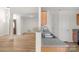 Kitchen featuring granite counters and a breakfast bar at 6821 Parkers Crossing Dr, Charlotte, NC 28215