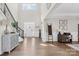 Spacious foyer with hardwood floors and abundant natural light, providing a bright and welcoming atmosphere at 7313 Glenroe Dr, Huntersville, NC 28078