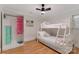 Bedroom with bunkbeds and closet at 938 Pinehaven Dr, New London, NC 28127