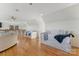 Spacious bedroom with hardwood floors, trundle beds, and lots of natural light at 938 Pinehaven Dr, New London, NC 28127