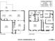 Detailed floor plan showcasing the layout of this 2-story home in square feet at 10241 Barrands Ln, Charlotte, NC 28278