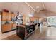 Expansive kitchen with custom cabinets, premium appliances, and a central island, creating a culinary haven at 1500 Griffith Rd, Monroe, NC 28112