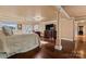 Spacious suite featuring hardwood floors, decorative columns, and lots of natural light at 1500 Griffith Rd, Monroe, NC 28112