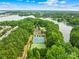 Aerial view featuring lake access and neighborhood amenities at 20827 Brinkley St, Cornelius, NC 28031