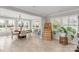 Dining area with modern lighting, views and unique decor and furniture at 22 Honeysuckle Ln, Clover, SC 29710